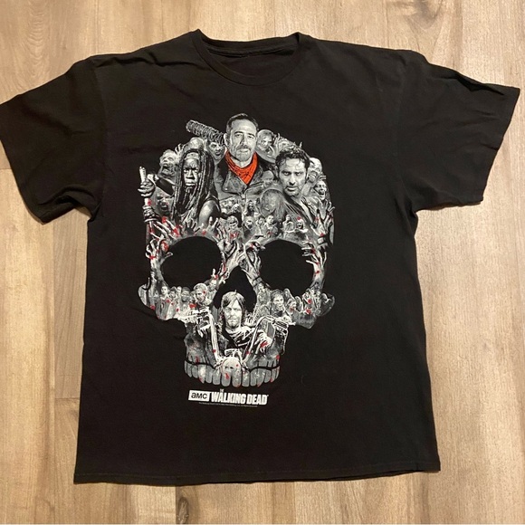 Men’s size Large black Tshirt The Walking Dead. - Picture 1 of 4